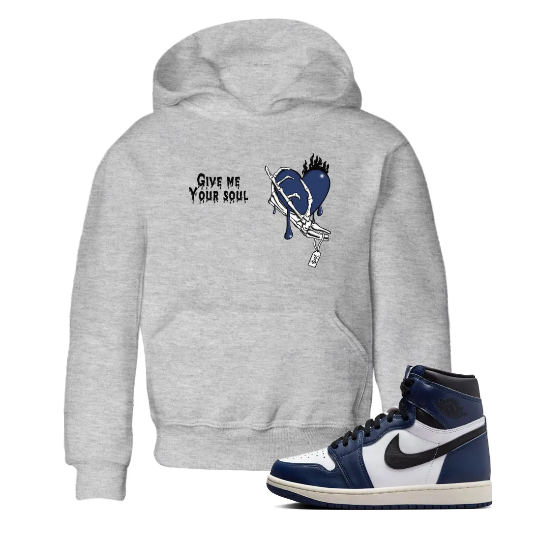 1 Soul Kids Tees Navy - SNRT Your Jordan Give Midnight Safe Me Full catalog Air Sneaker