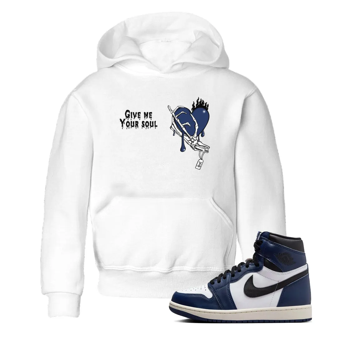 1 Soul Kids Tees Navy - SNRT Your Jordan Give Midnight Safe Me Full catalog Air Sneaker