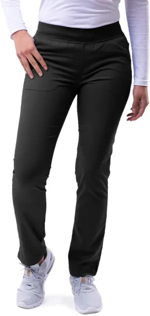 Adar Pro Scrubs for Women - Skinny Leg Yoga Scrub Pants