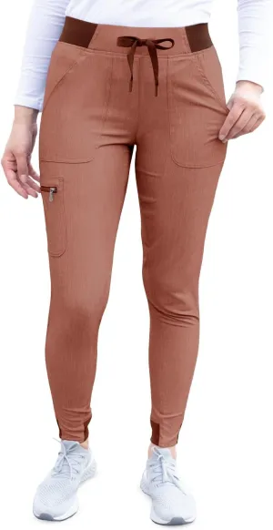 Adar Pro Scrubs for Women - Ultimate Yoga Jogger Scrub Pants