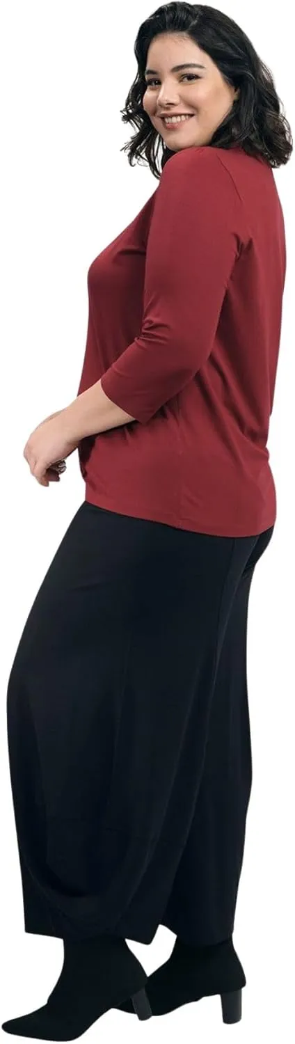 ALEMBIKA Essential Punto Pants, Black