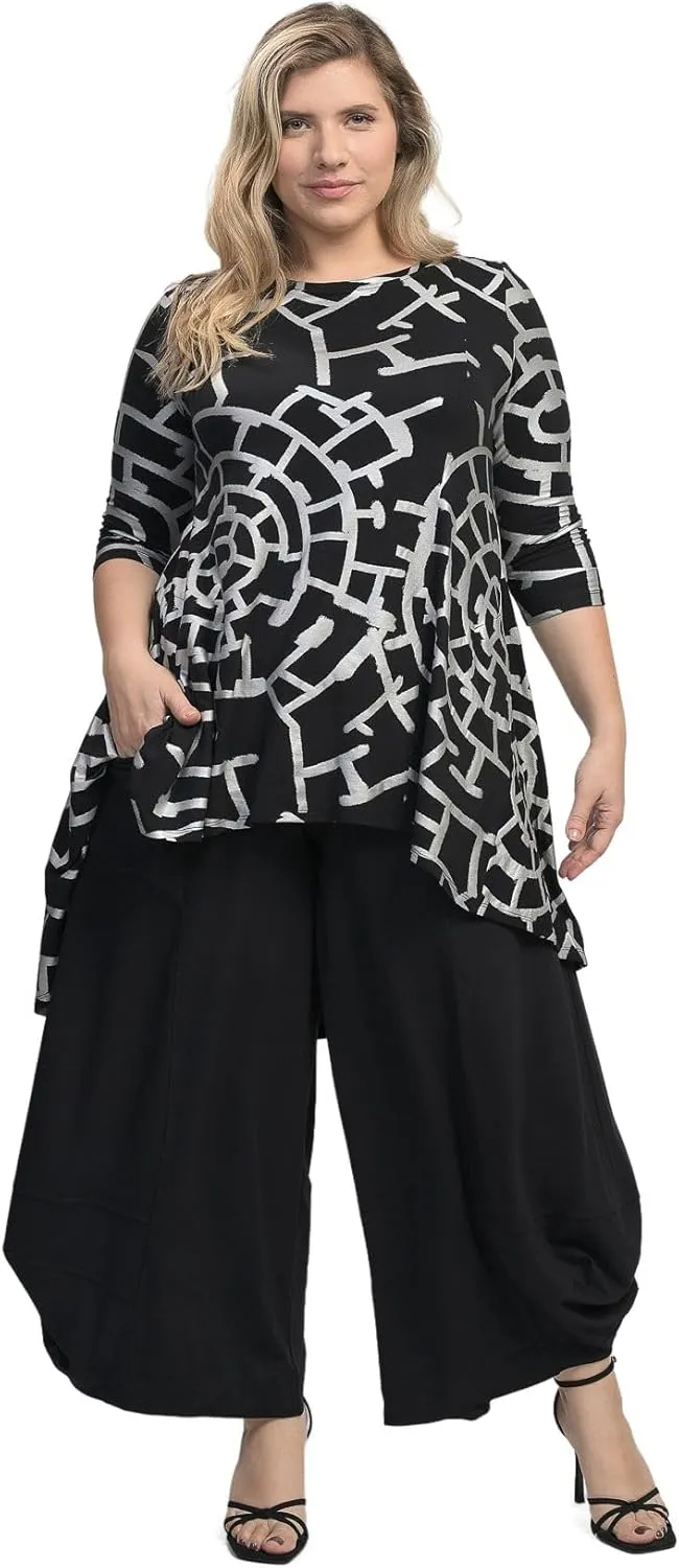 ALEMBIKA Essential Punto Pants, Black