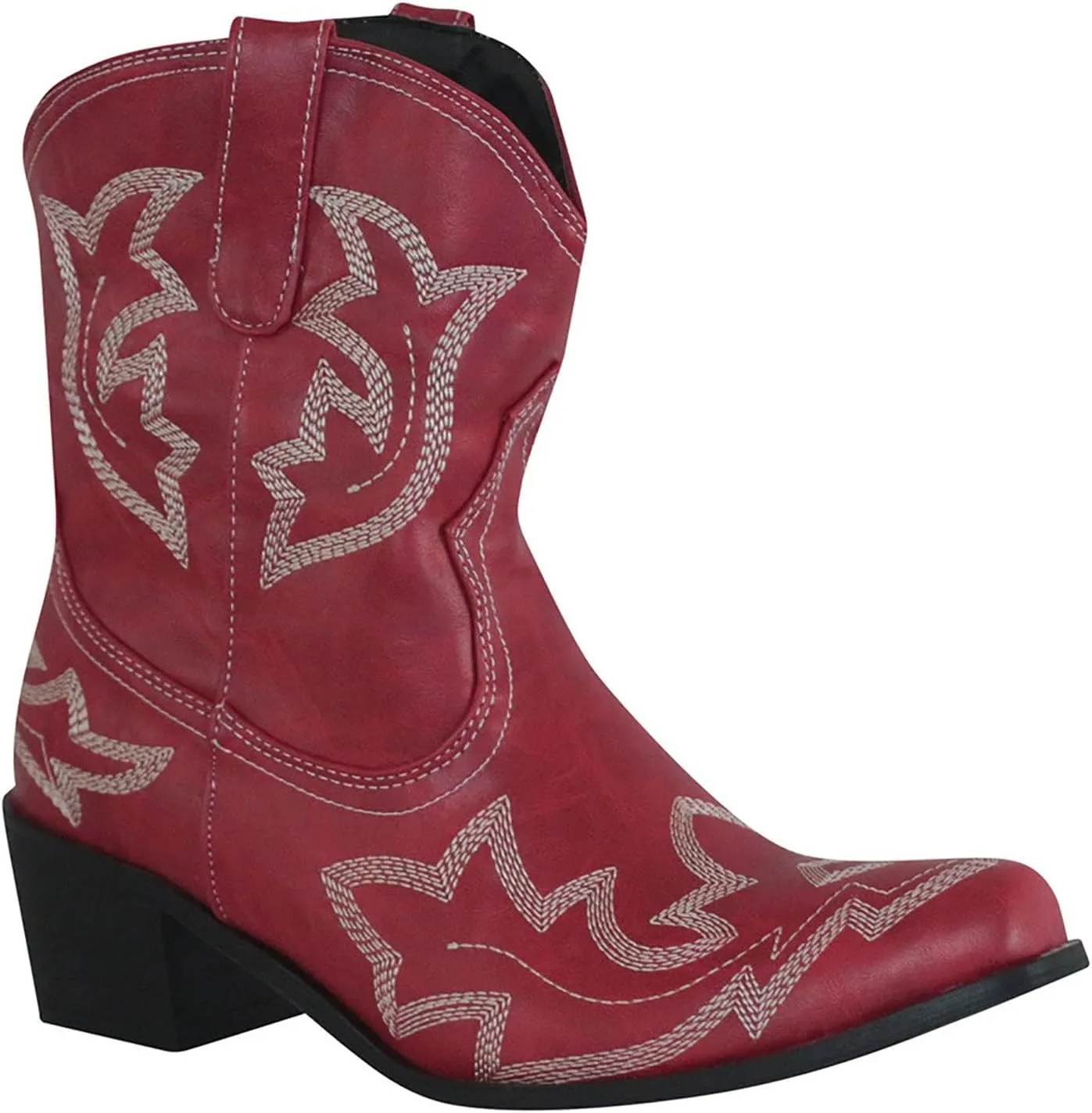 AMDBEL Wide Calf Boots for Women Low Heel Womens Fall Boots 2024 Winter Pointed Toe Western Cowboy Boots Fashion Shoes