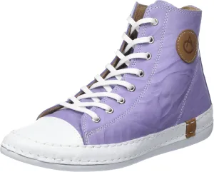 Andrea Conti Women's High Top Trainers, lilac, 9.5 Women