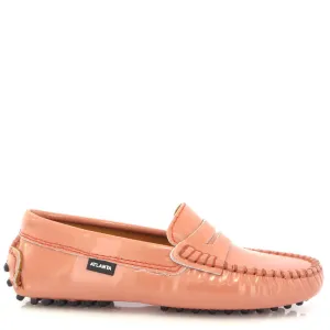 Atlanta Mocassin Peach Patent Penny Driver