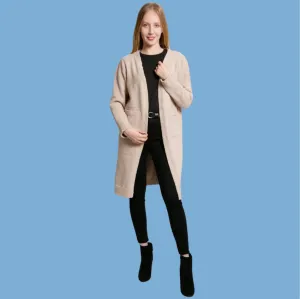 Beige Soft Cardigan