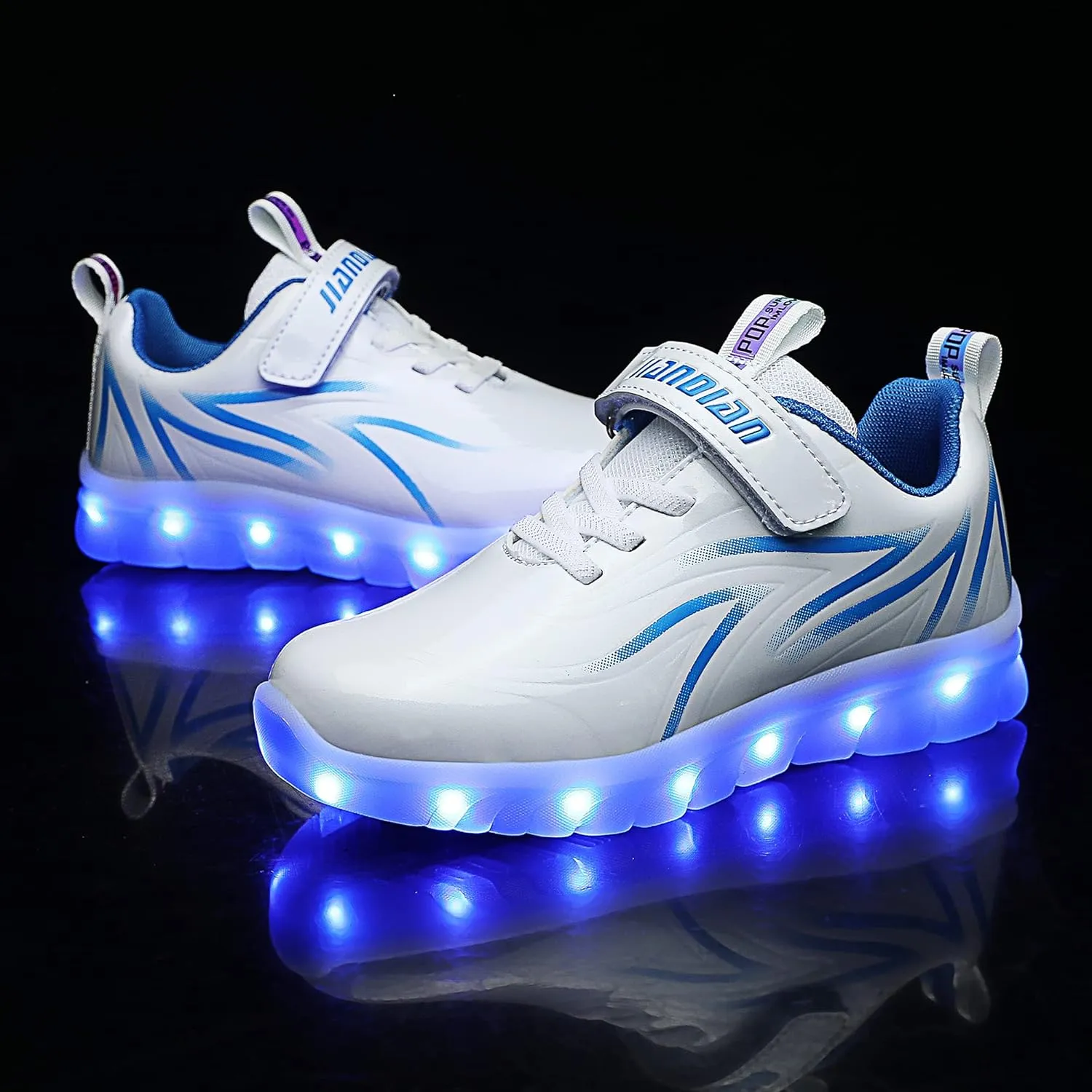 BFOEL Spider Light up Shoes for Boys Girls Walking Sneaker with USB Charging Birthday Thanksgiving Christmas Day Best Gift