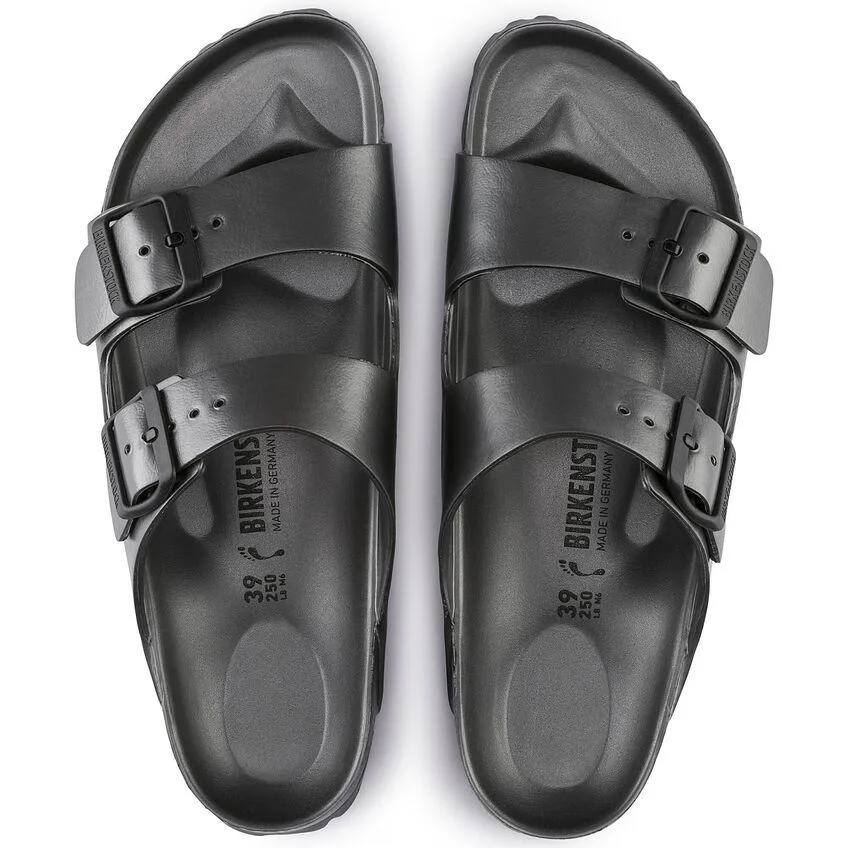 Birkenstock Arizona Essentials EVA Sandals - Metallic Anthracite