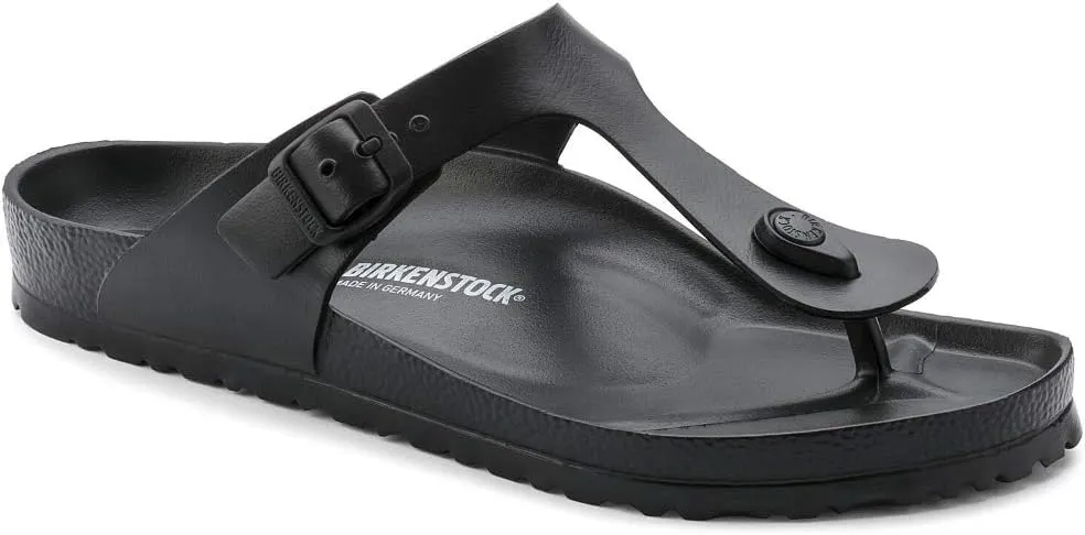 Birkenstock Women's, Gizeh Essentials EVA Thong Black 36 M