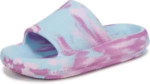 Blowfish Malibu Infant Girls Springtide-K Slide Sandal Blue Multi 3 M