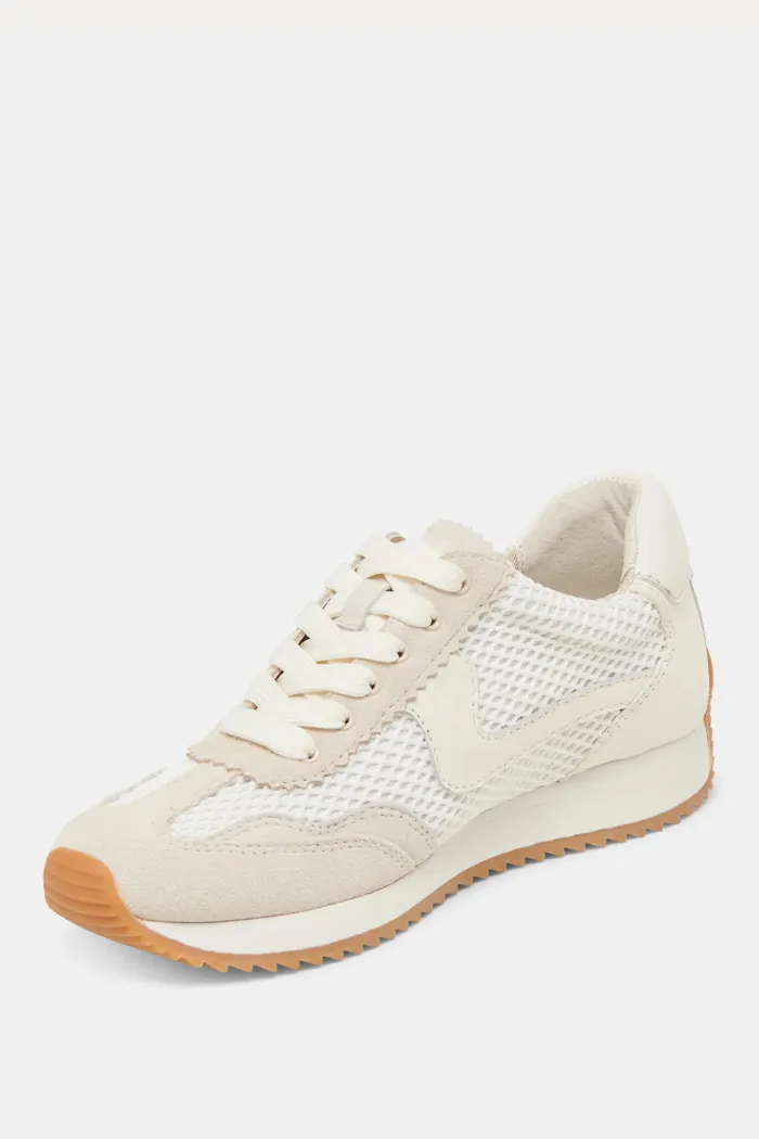 B.Ntcd Mesh Sneakers- White Woven Mesh