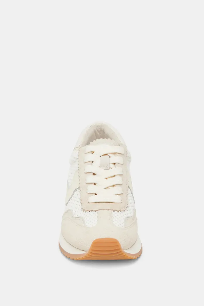 B.Ntcd Mesh Sneakers- White Woven Mesh