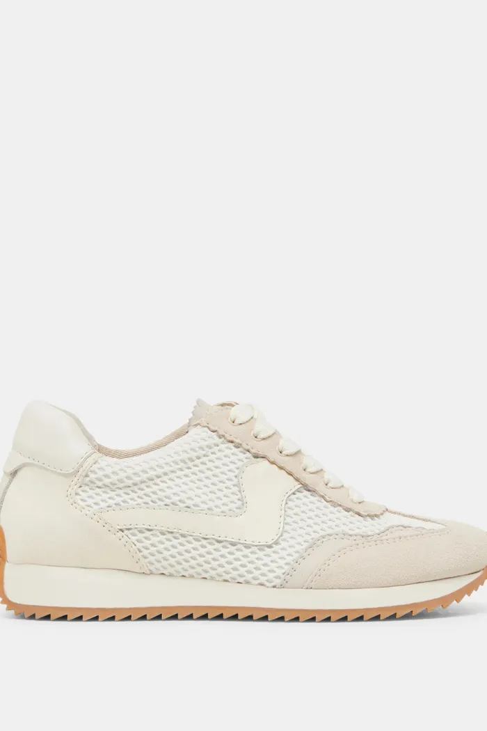B.Ntcd Mesh Sneakers- White Woven Mesh