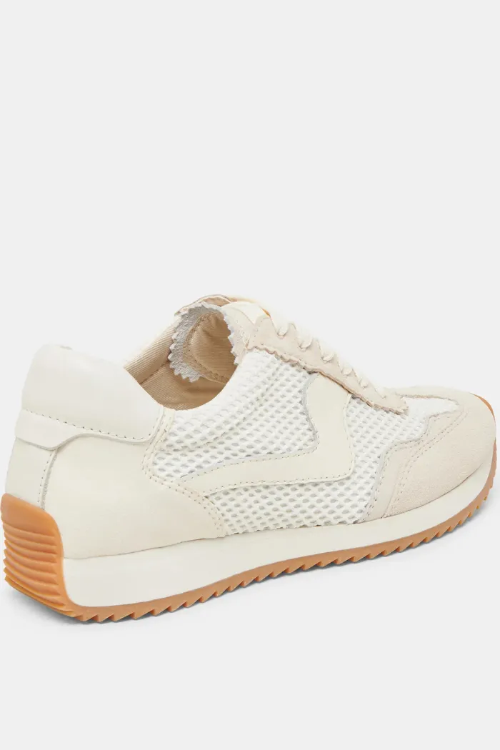 B.Ntcd Mesh Sneakers- White Woven Mesh