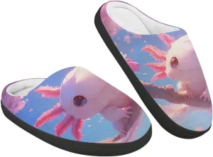 Boys Girls House Slippers Kids Animal Winter Slippers Soft Plush Warm Slippers Indoor Non Slip Fuzzy Flat Shoes Size 9-15