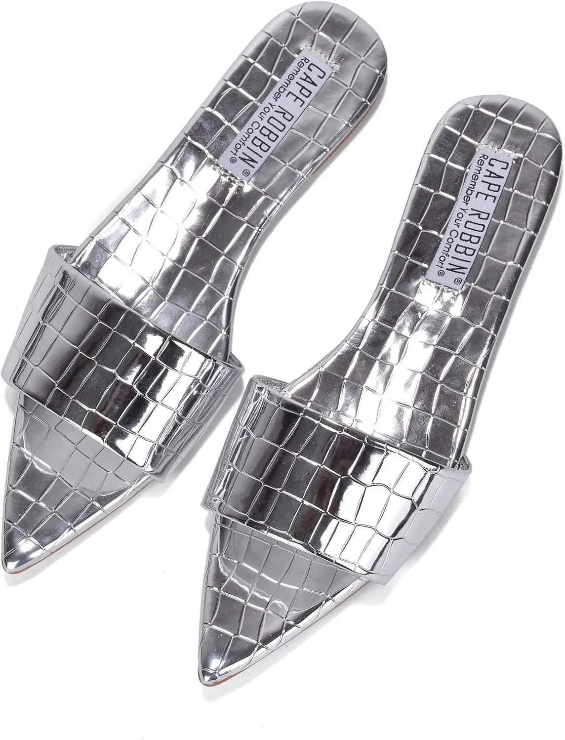 Cape Robbin Women's slip on flat slide sandals