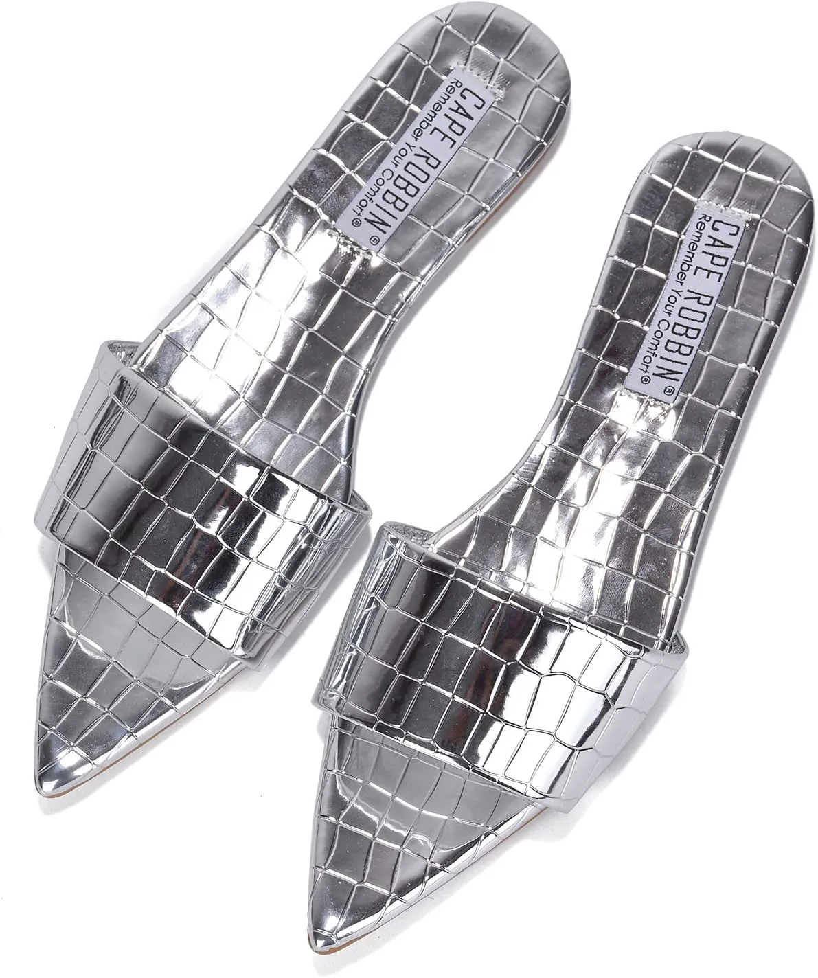 Cape Robbin Women's slip on flat slide sandals