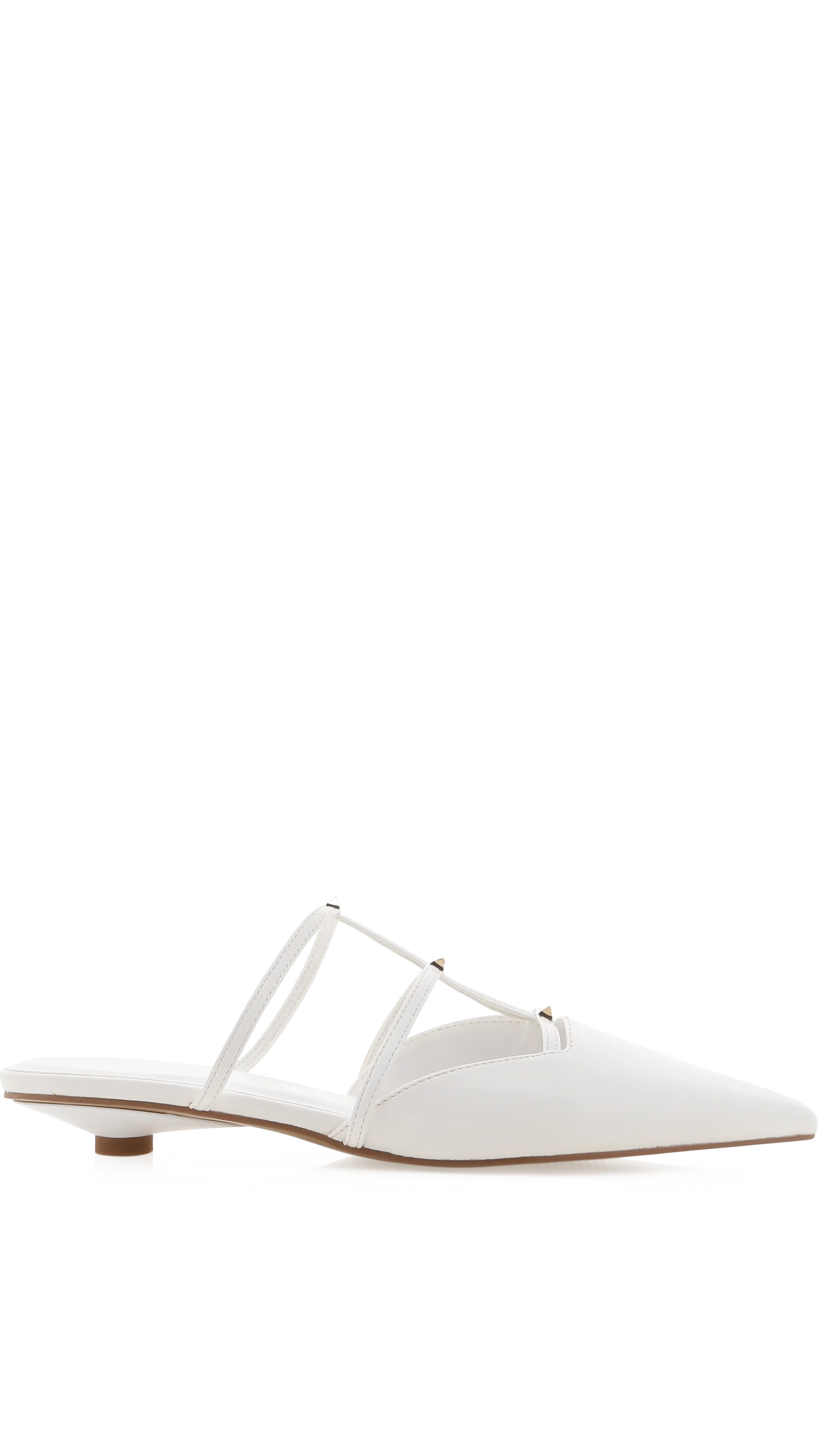 Carver Ballet Flats - White