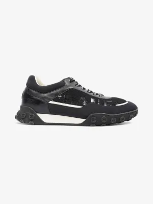 Chanel Low Top Sneaker Black / Navy Mesh EU 43 UK 9