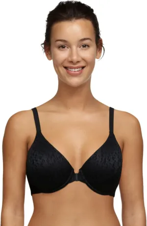 Chantelle Women's Norah Full-Coverage Front Closure Bra, Black, 34C