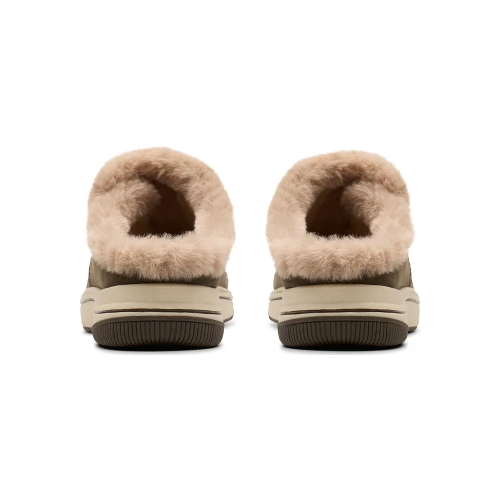 Clarks Breeze Myth Dark Olive Clog (Women's)