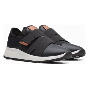 Clarks Dashlite Strap Women's Sneaker in Black