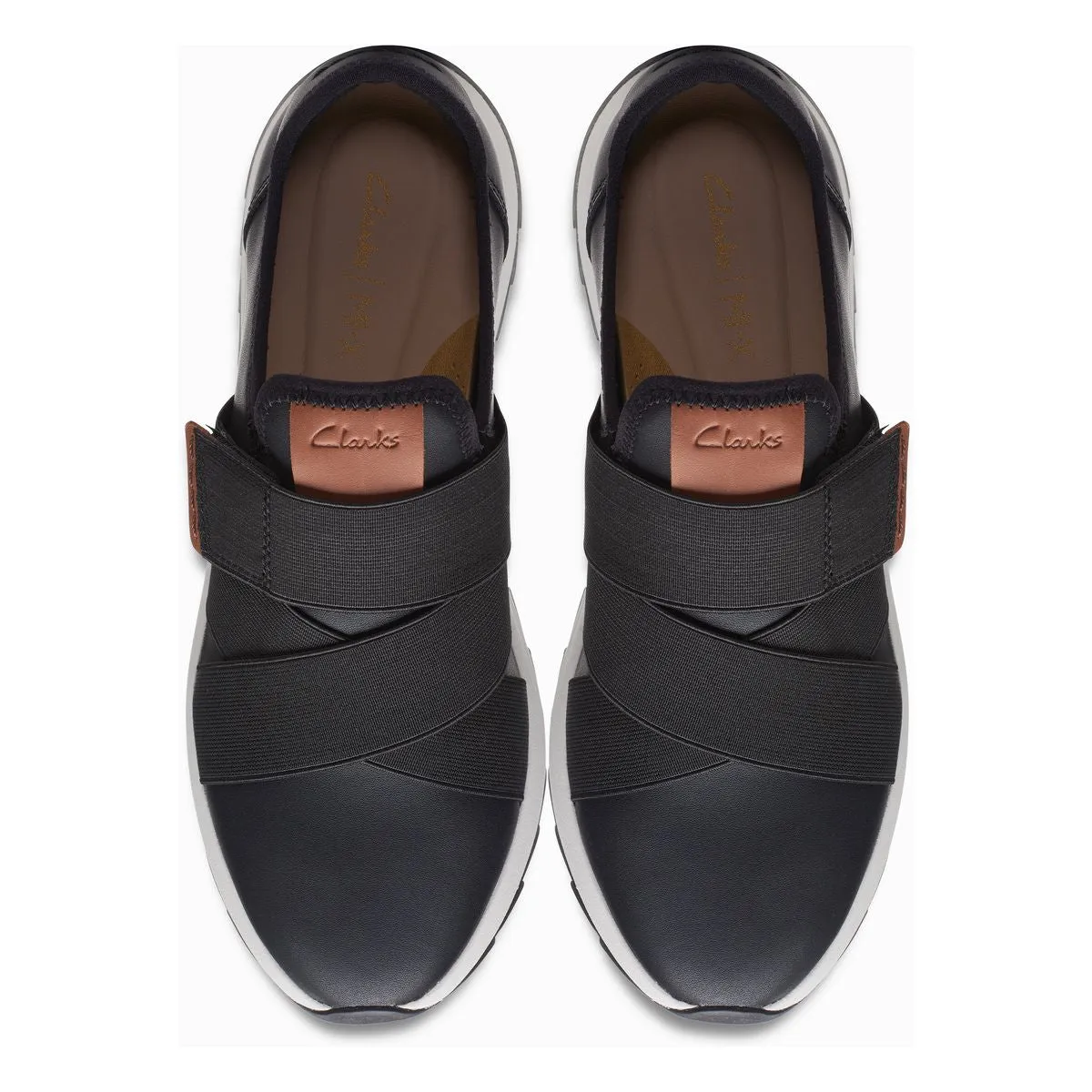Clarks Dashlite Strap Women's Sneaker in Black