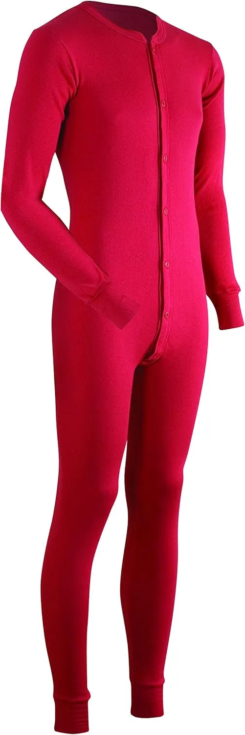 ColdPruf Men's Dual Layer Long Sleeve Union Suit