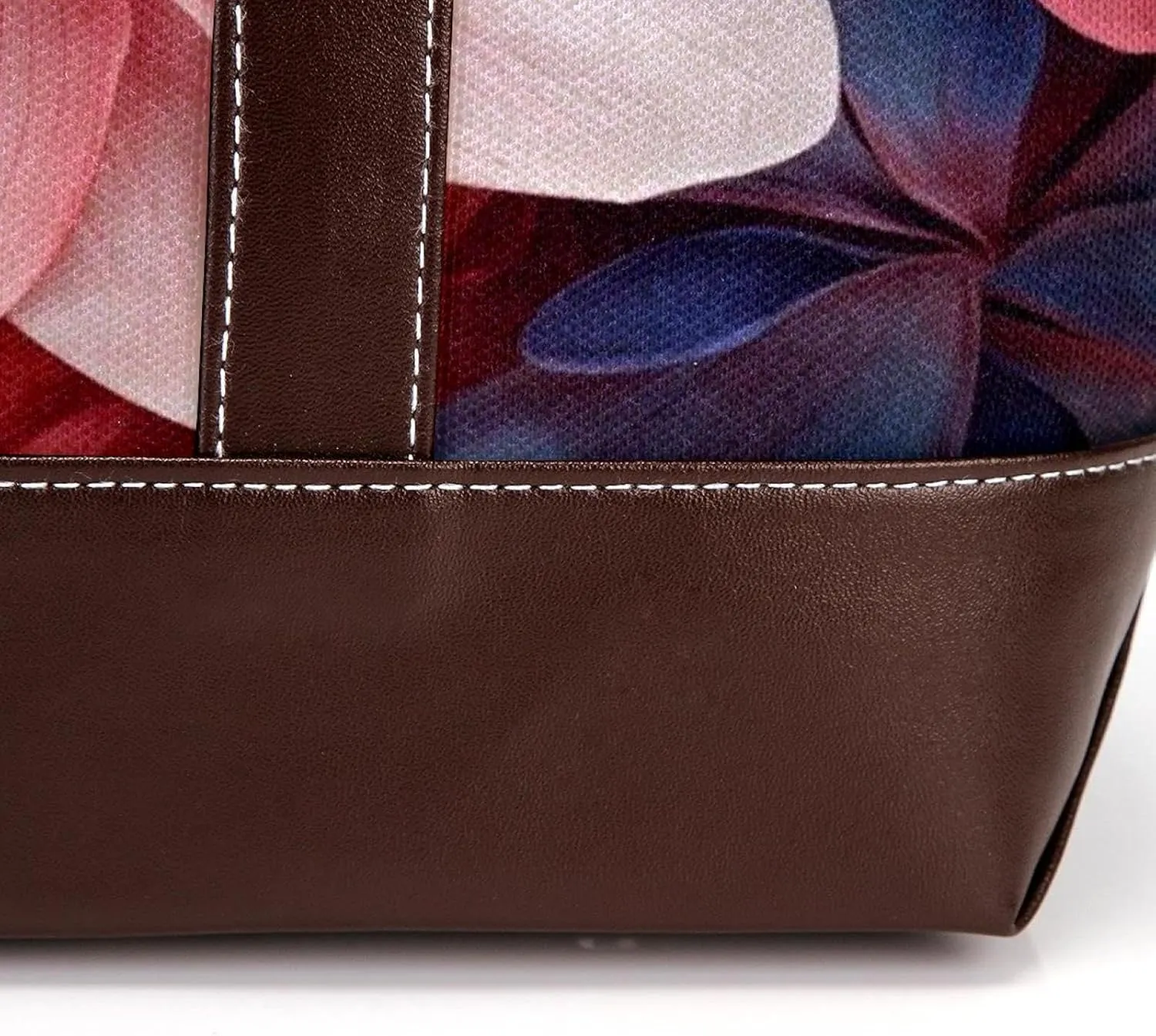 Colorful Petal Flowers-969 Shoulder Purses for Women Large Soft Washed Leather Purses and Durable Handbags