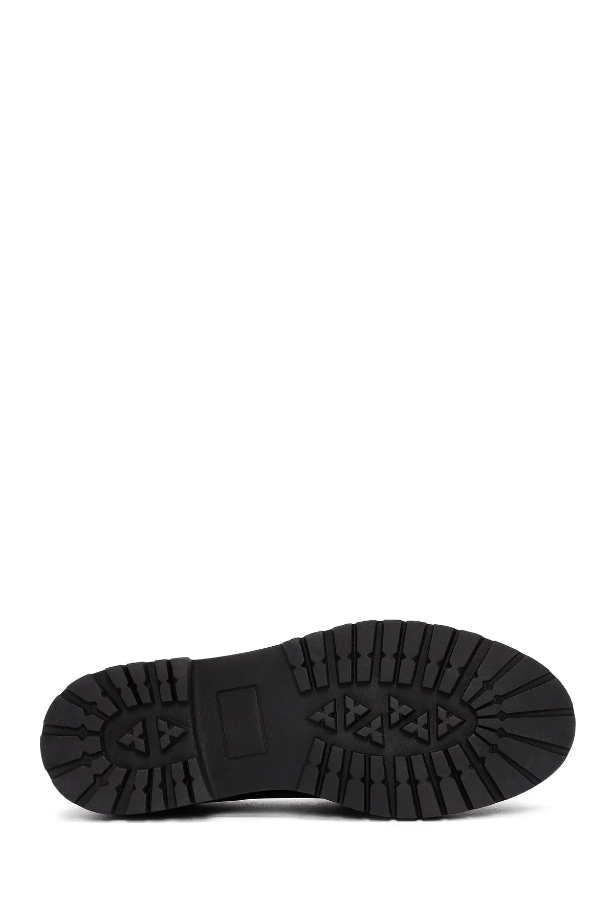 Derimod Gritti Kadın Siyah Deri Maskülen Loafer