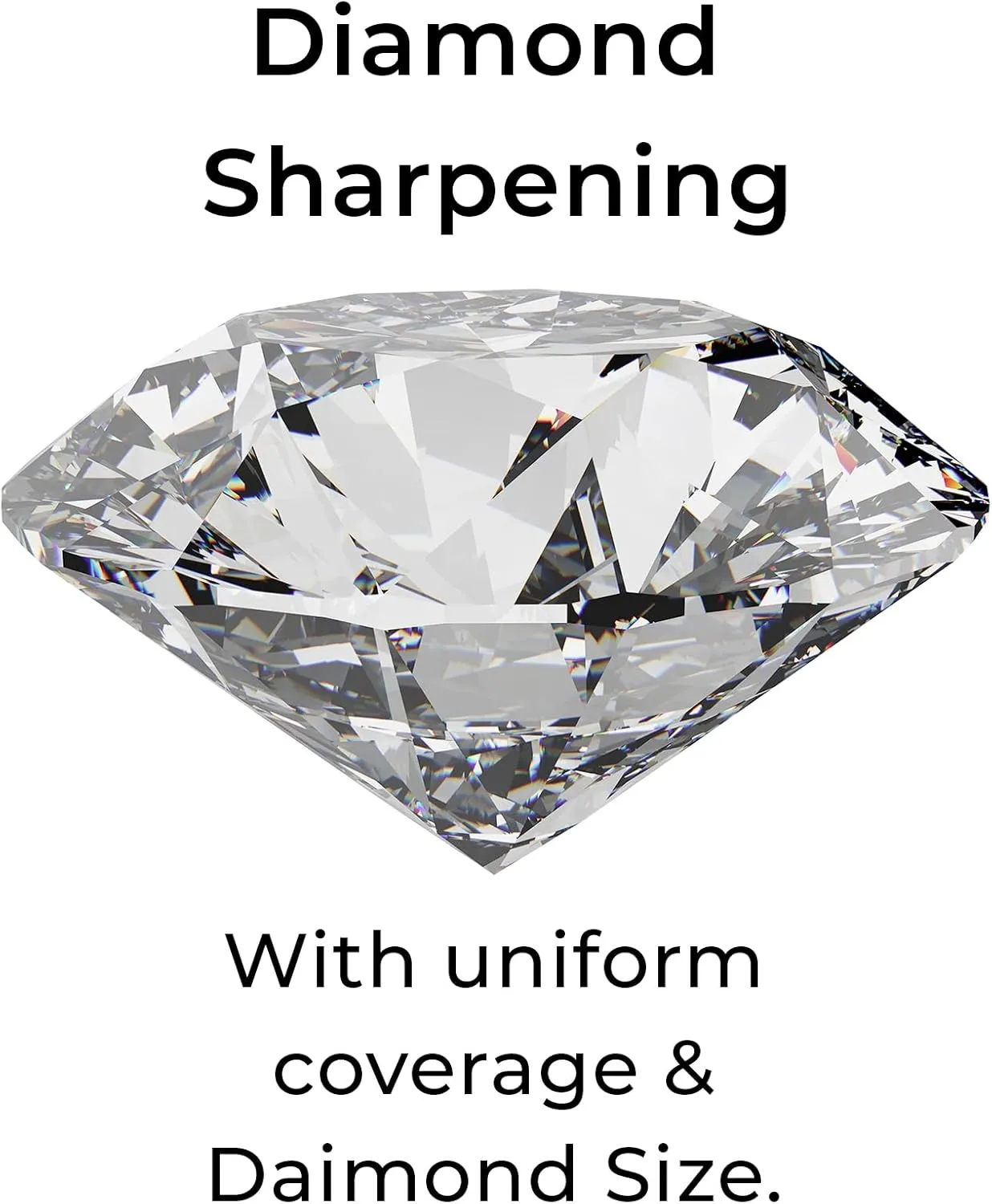 DMT D8F Dia-Sharp Diamond Knife Sharpener, Fine Diamond Sharpening Stone, 8-Inch