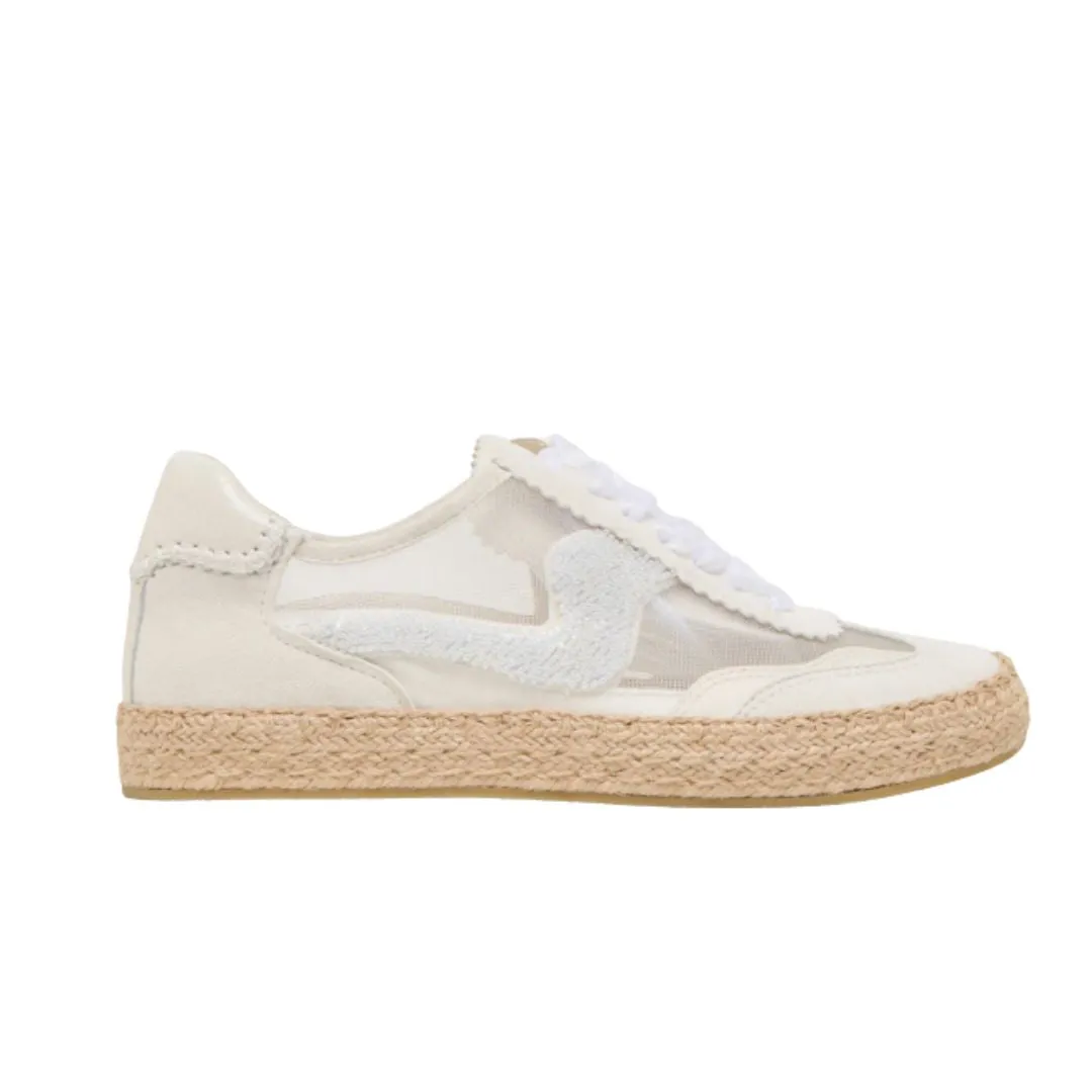 Dolce Vita Notice Espadrille WHT Mesh