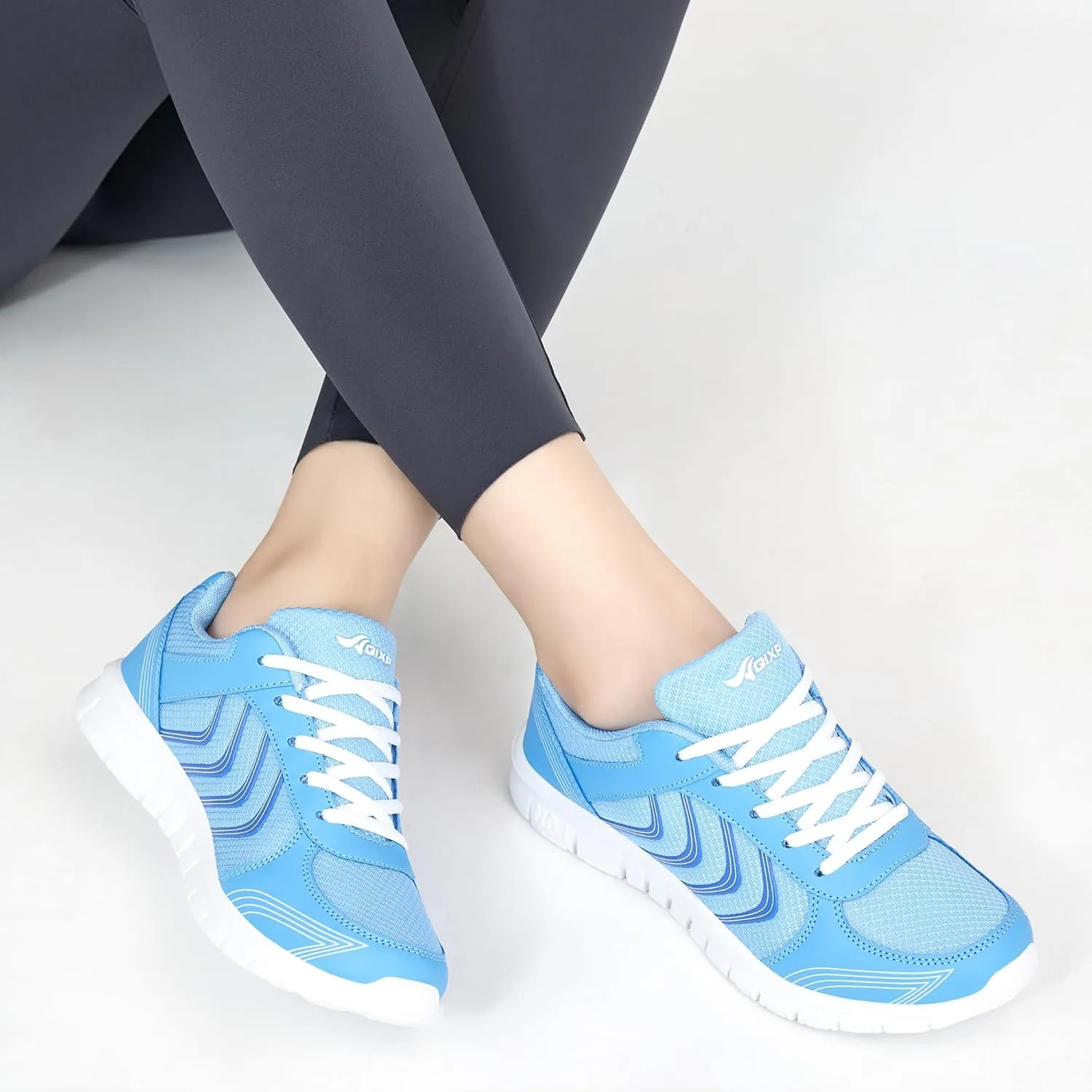 DUOYANGJIASHA Sneakers for Women Running Shoes: Slip On Casual Walking Shoes Non Slip Comfortable Fashion Tennis Shoes Mesh Lightweight Sneaker for Work