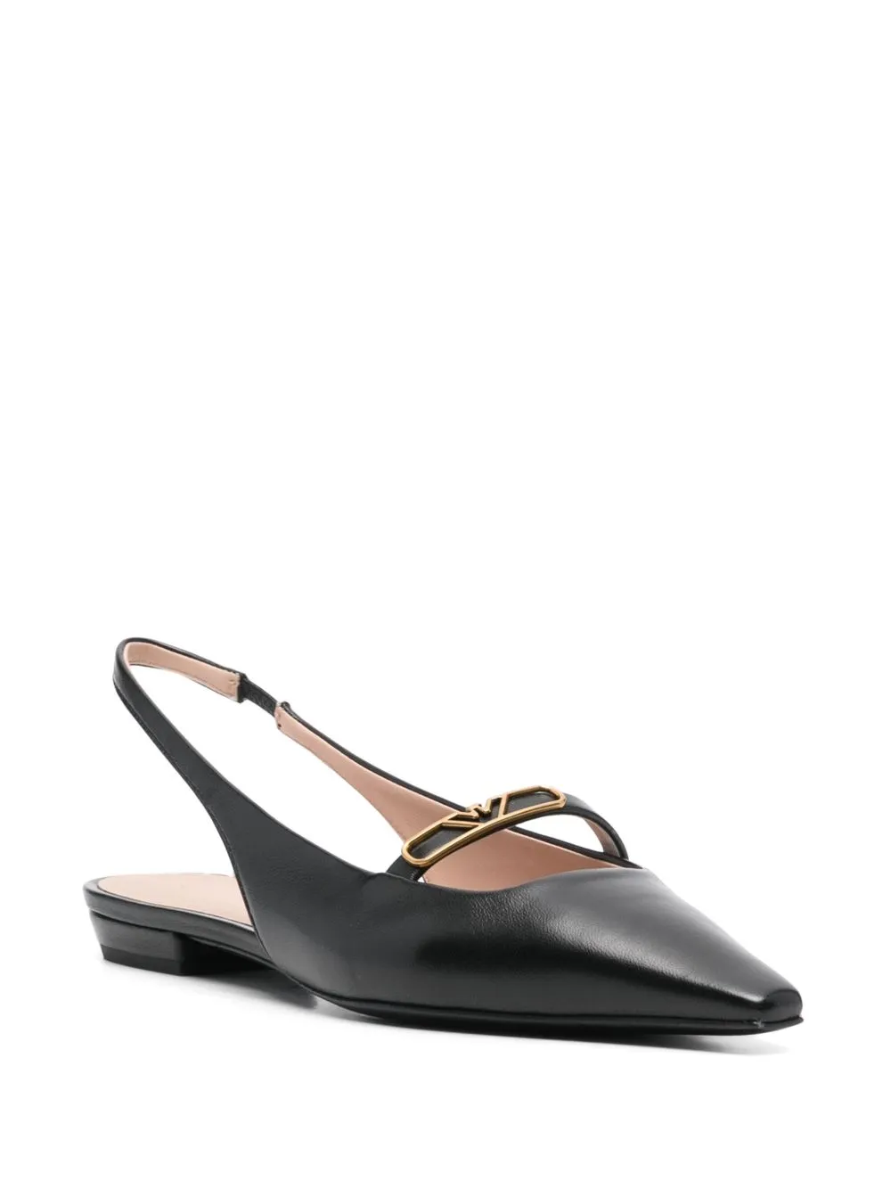 E'CLAT Black Flat Shoes