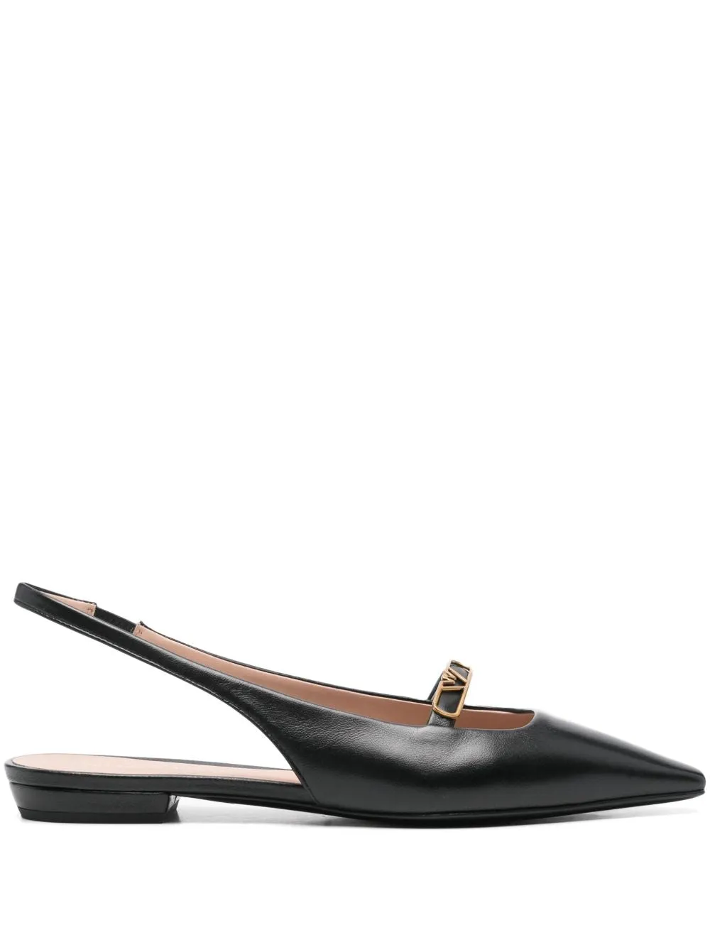 E'CLAT Black Flat Shoes