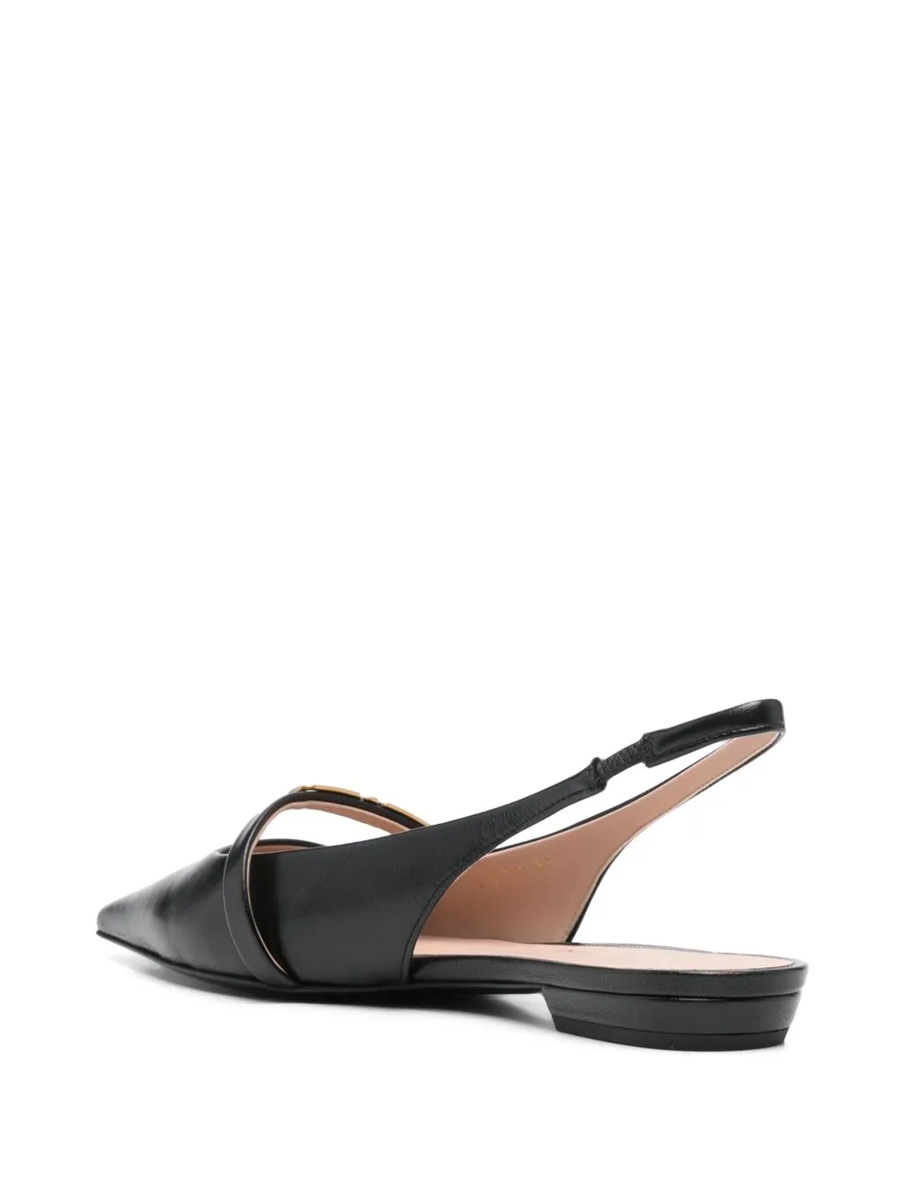 E'CLAT Black Flat Shoes