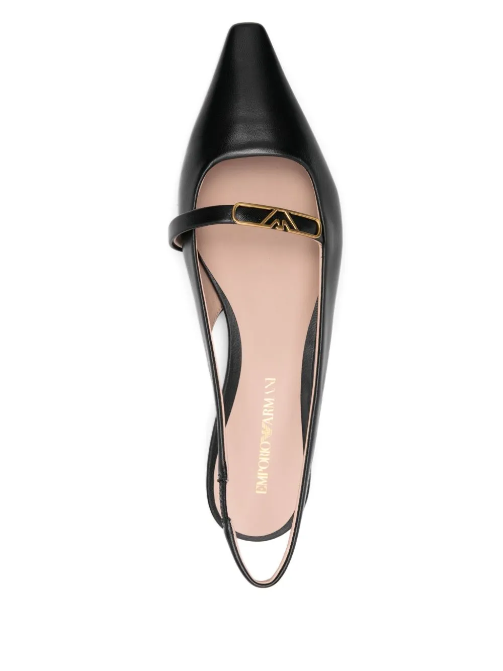 E'CLAT Black Flat Shoes