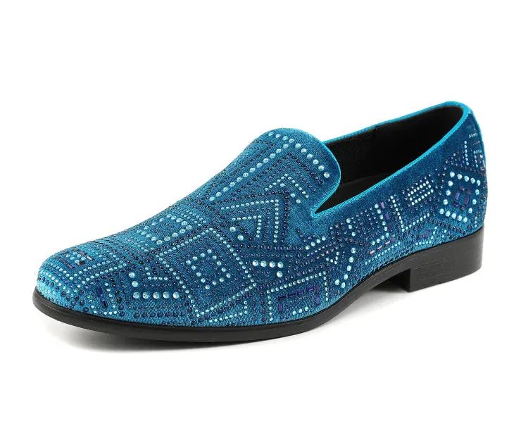 ENZO DIAMOND-SMOKER LOAFER