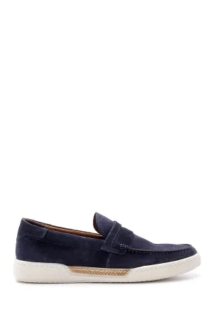 Erkek Süet Deri Casual Loafer