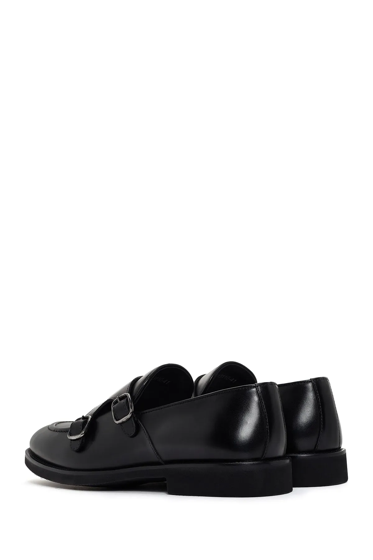 Erkek Siyah Deri Casual Loafer