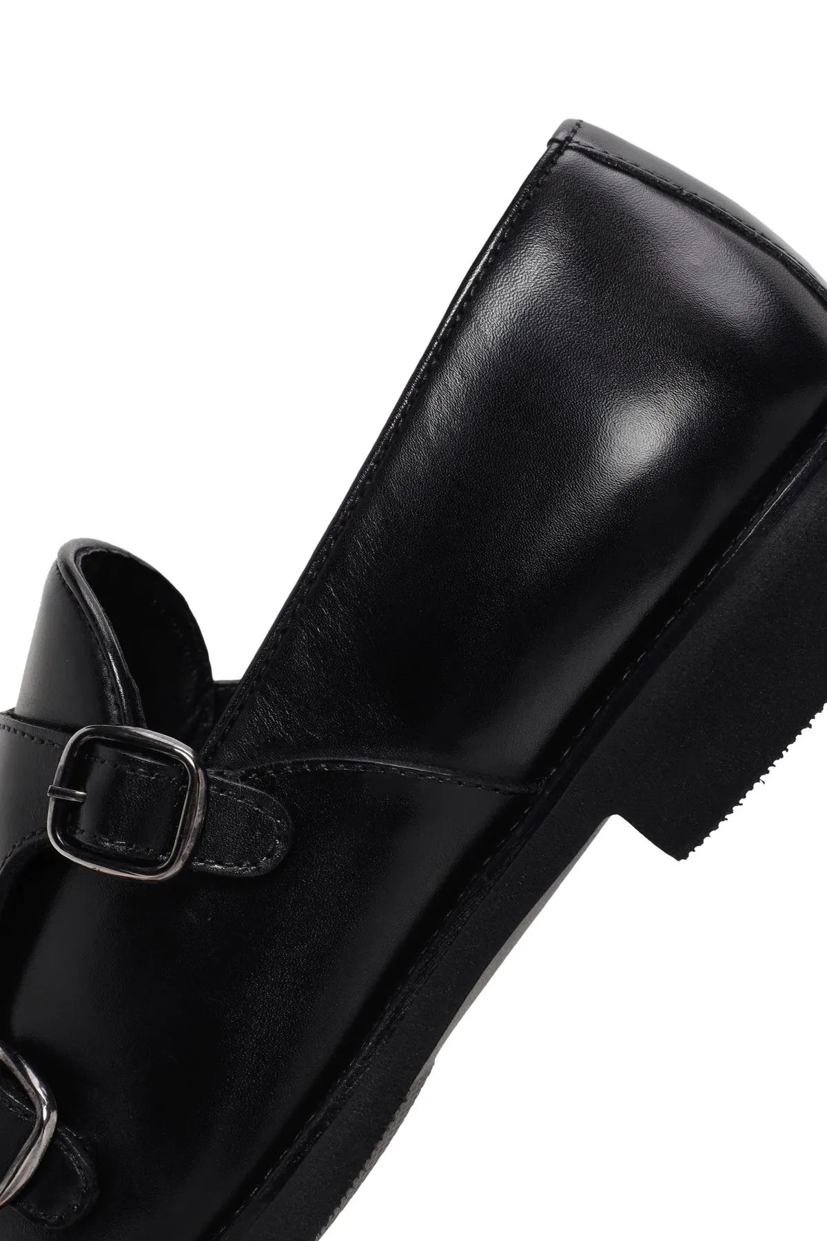 Erkek Siyah Deri Casual Loafer