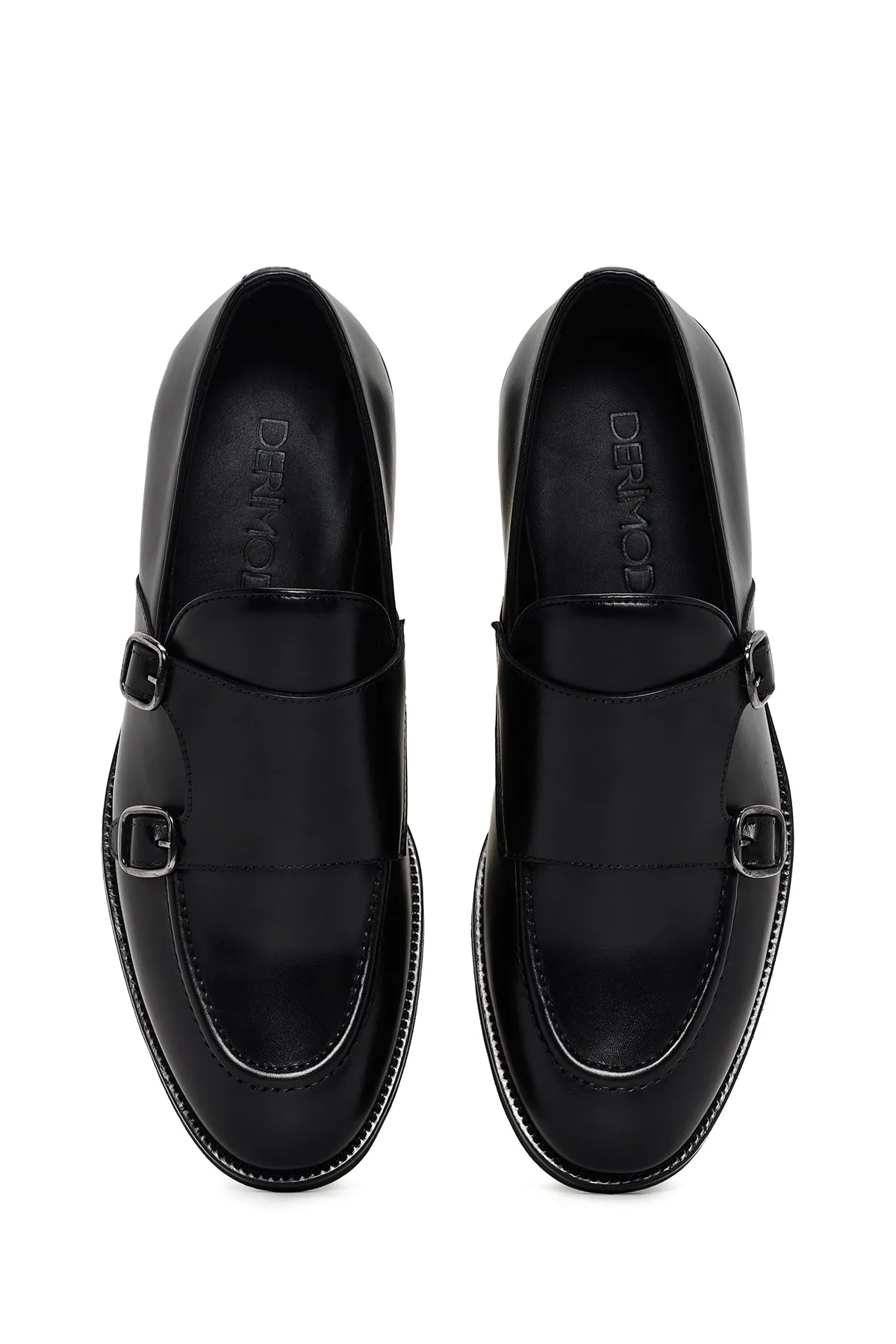 Erkek Siyah Deri Casual Loafer