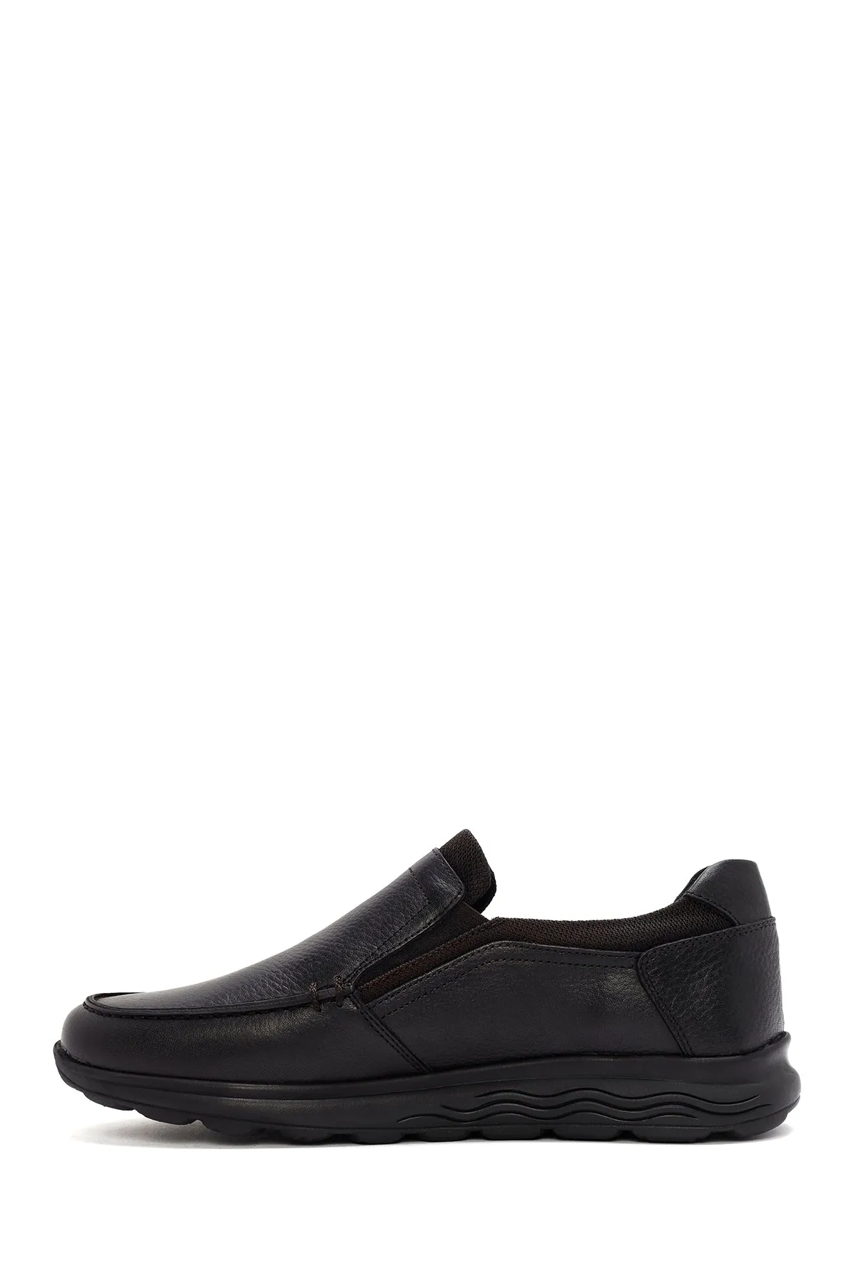 Erkek Siyah Deri Comfort Loafer