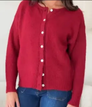 Essential Wool Blend Cardi Miss Marlow