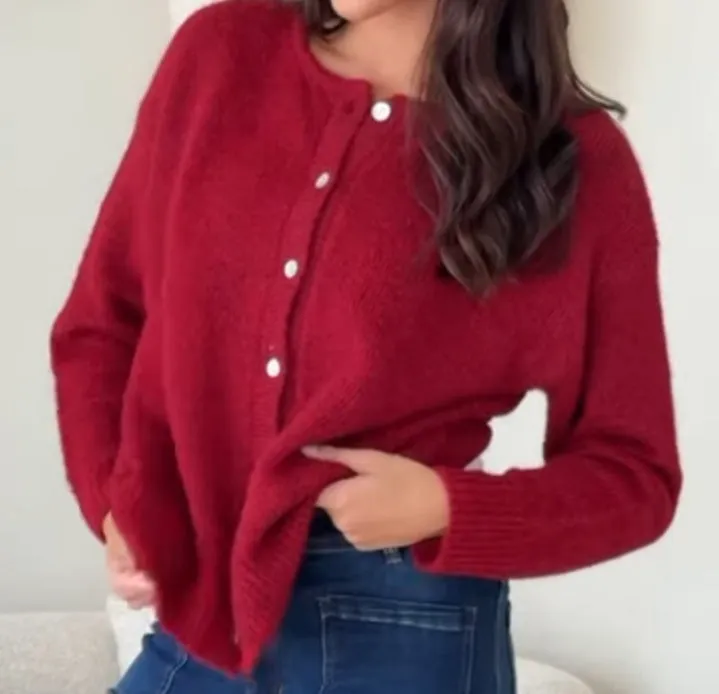 Essential Wool Blend Cardi Miss Marlow
