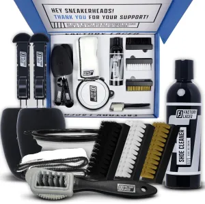 FACTORY LACED Shoe Cleaning Kit - Complete Sneaker Cleaner Kit - Shoe Cleaner for all shoes