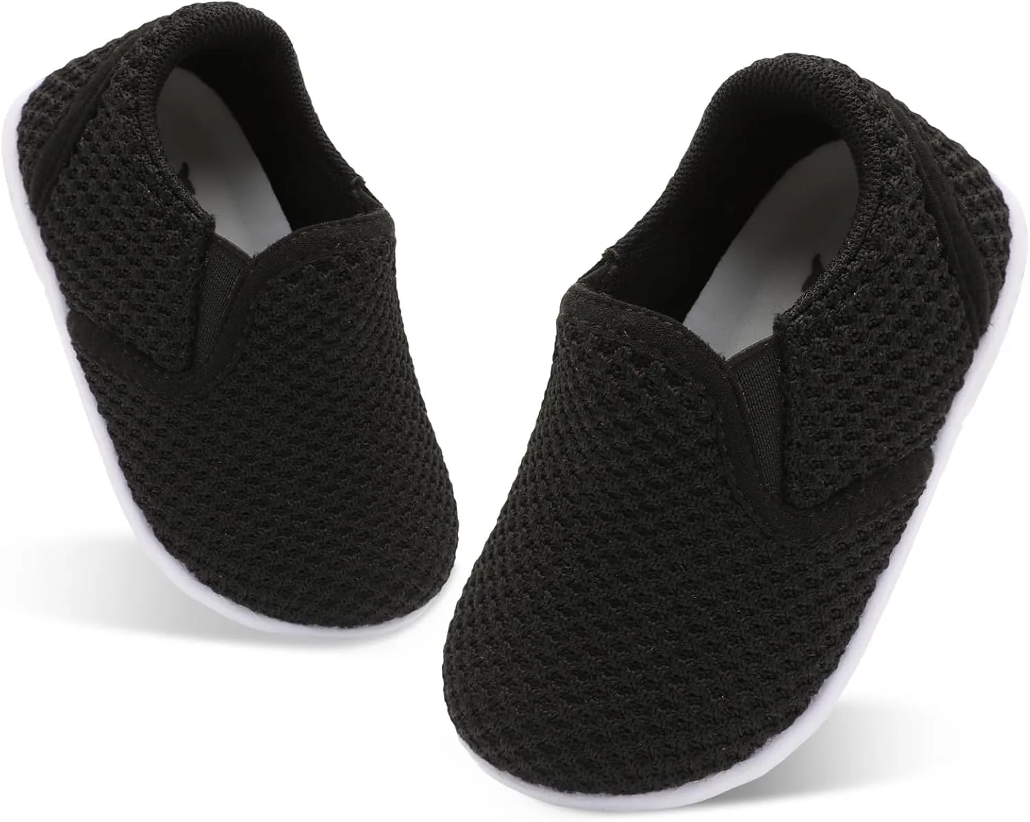 FEETCITY Unisex Baby Shoes Boys Girls Sneakers Infant Slip On First Walking Shoes Toddler Casual Star Sneaker Crib Shoes