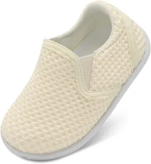 FEETCITY Unisex Baby Shoes Boys Girls Sneakers Infant Slip On First Walking Shoes Toddler Casual Star Sneaker Crib Shoes