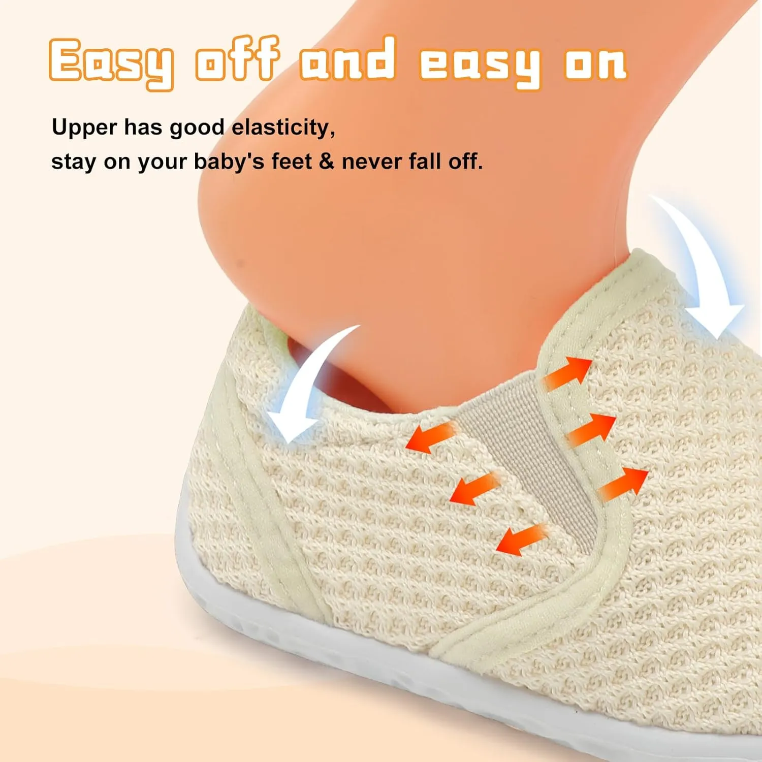 FEETCITY Unisex Baby Shoes Boys Girls Sneakers Infant Slip On First Walking Shoes Toddler Casual Star Sneaker Crib Shoes