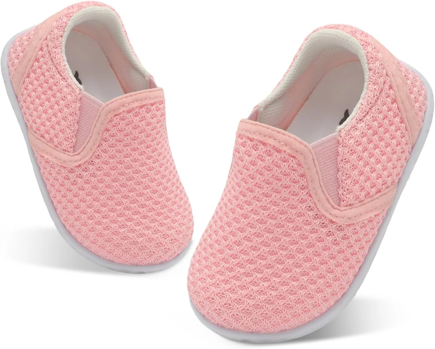 FEETCITY Unisex Baby Shoes Boys Girls Sneakers Infant Slip On First Walking Shoes Toddler Casual Star Sneaker Crib Shoes